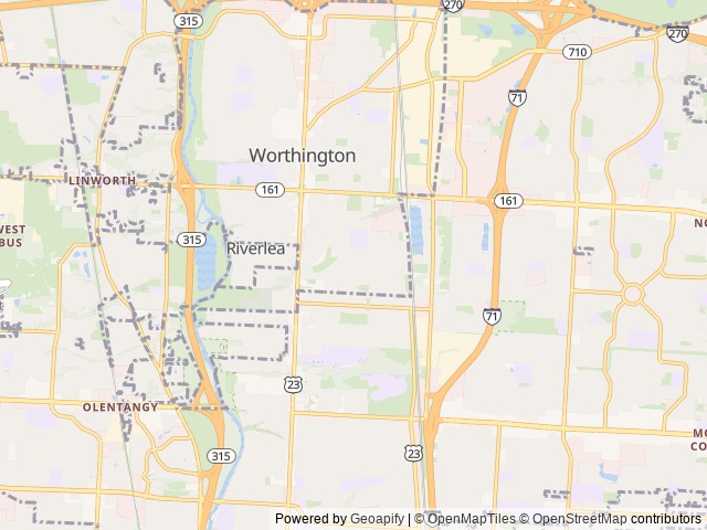 Map for Lightweight GO – Adventure-Ready Pop-Up Camper! near Worthington, OH