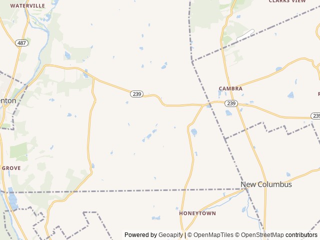 Map for PA Farm Stay in gorgeous short Skoolie near Stillwater, PA