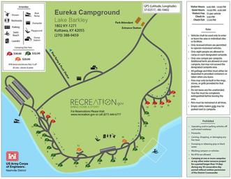 Eureka Campground 2026 Map
