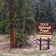 CEDAR CANYON CAMPGROUND SIGN
