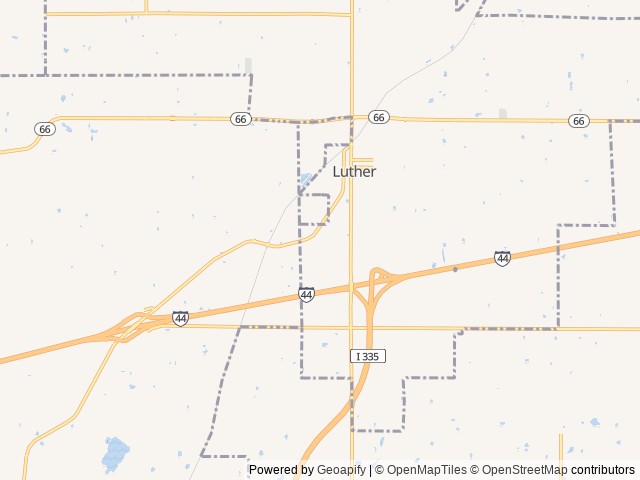 Map of Country Home Estates | Long Term RV Park Oklahoma location at Luther, OK, United States
