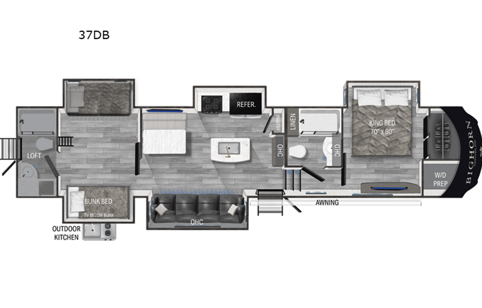 2024 Heartland Bighorn Traveler 5th Wheel