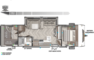 Large Family Camper with Games!