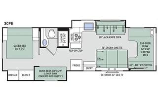 2017 Thor Motor Coach 30FE - ADVENTURE IS CALLING!