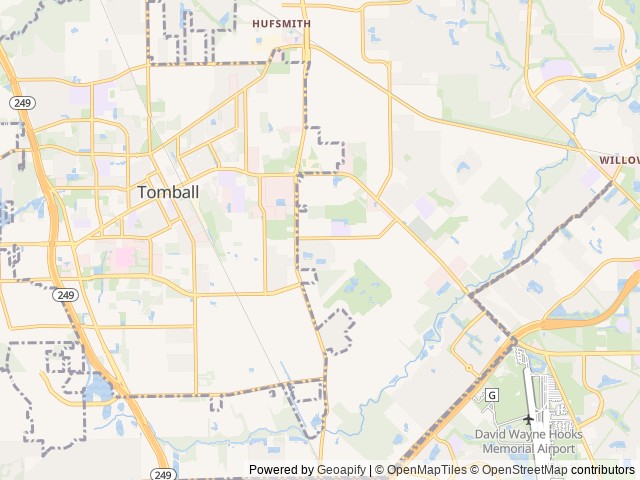 Map for 2022 Forest River RV Wildwood X-Lite 273QBXL near Tomball, TX