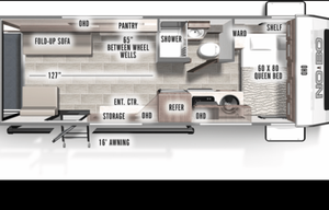 2020 Forest River RV No Boundaries NB19.1