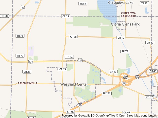 Map for The Way Maker - BUDX near Seville, OH