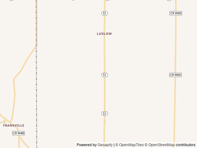 Map for 2014 Winnebago Towables Ultralite 28DDBH near Waukon, IA