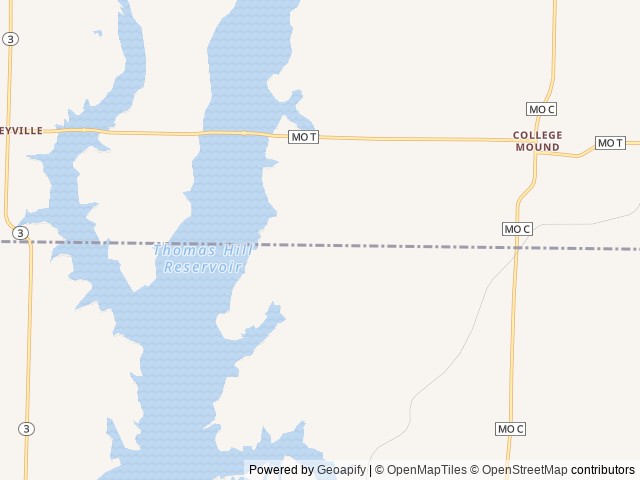 Map of Lodder Up & Camp - Thomas Hill location at Excello, MO, United States