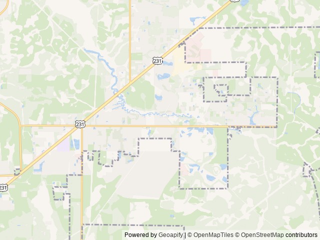 Map for 2018 Jayco Eagle HT 314BHDS near Panama City, FL