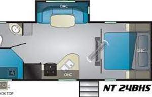 2020 Heartland North Trail 24BHS