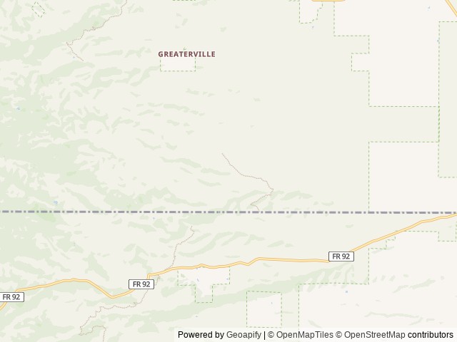 Map of Kentucky Camp Cabin and Headquarters Building location at Nogales, AZ, United States