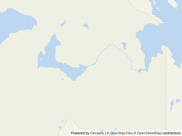 Map of Karta Lake Cabin location at Thorne Bay, AK, United States