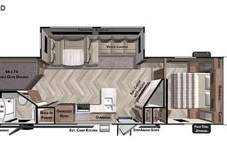 2021 Forest River RV Wildwood 26DBUD