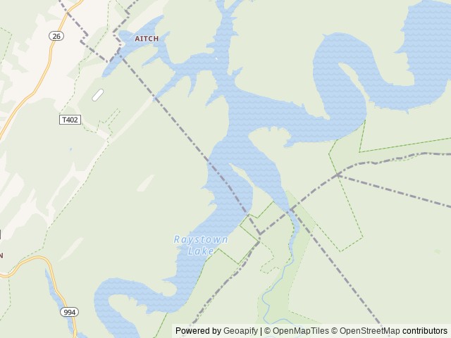 Map of Nancy's Boat to Shore Campground (PA) location at Hesston, PA, United States