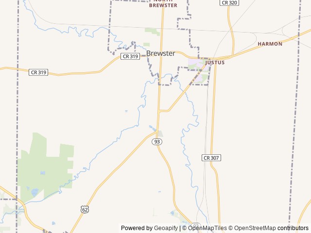 Map of Baylor Beach Park location at Navarre, OH, United States