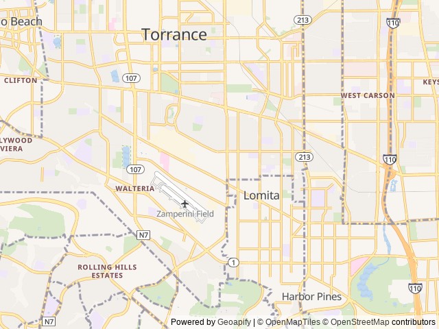 Map for Welcome to Our Beloved Lance 2445! near Torrance, CA