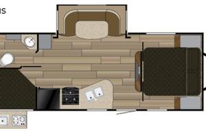 2018 Shadow Cruiser 24ft Bunkhouse Trailer