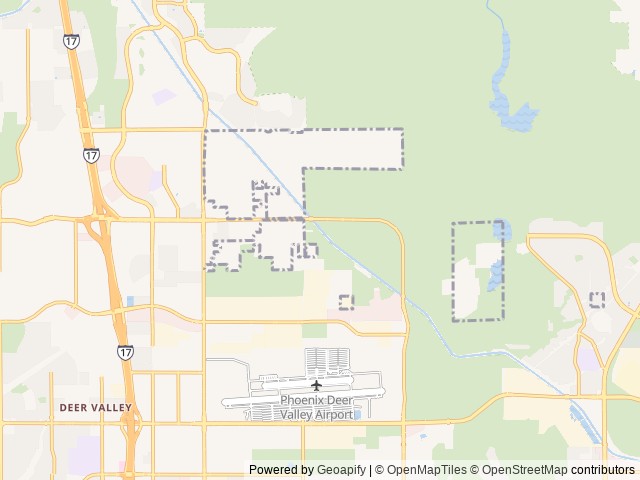 Map for Full size bathroom, Easy to drive near Phoenix, AZ