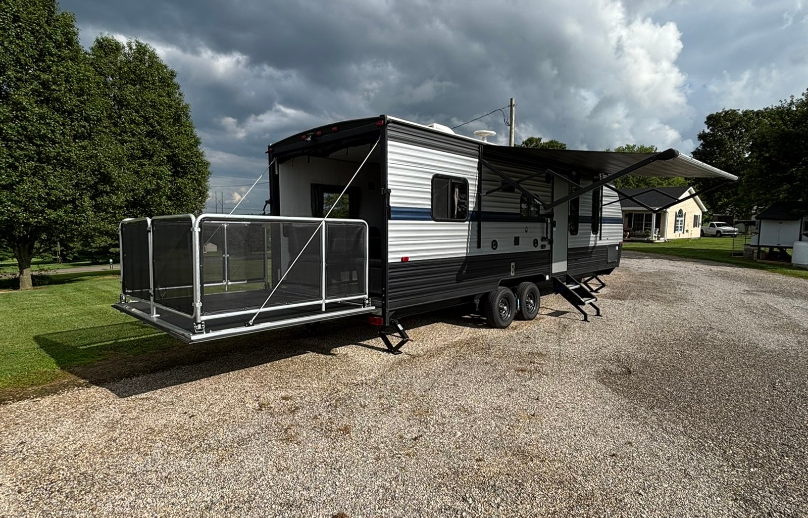 Spacious Toy Hauler for Outdoor Lovers