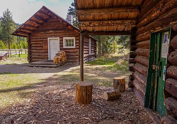 EAST FORK CABIN Front View