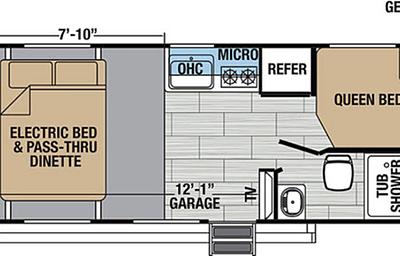 2019 Forest River RV XLR Hyper Lite 19HFS RV rental photo 2