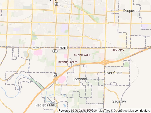 Map for 2021 Keystone RV Springdale 280BH near Joplin, MO