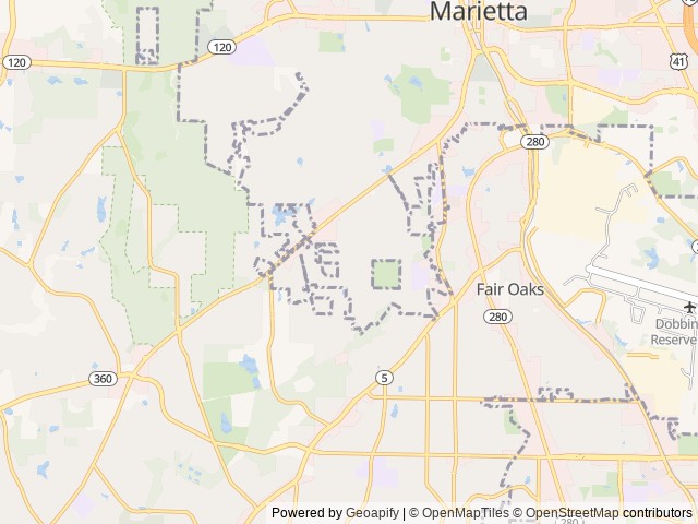 Map for Leprechaun - your Ultimate Adventure Awaits! near Marietta, GA