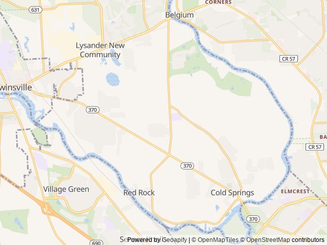Map for 2026 Grand Design Transcend Xplor 26BHX near Baldwinsville, NY