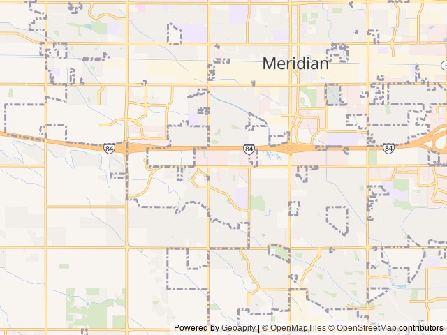Map for Family Bunkhouse | Ultra Pet Friendly | Sleeps 8 near Meridian, ID