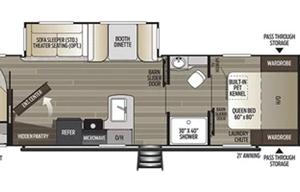 2020 Keystone RV Outback Ultra Lite 291UBH