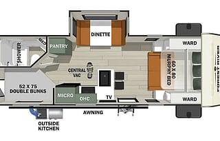 Modern Family RV|Sleeps 8| Bunks, Grill & Easy Tow
