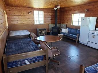 Fremont Point Cabin Interior 2