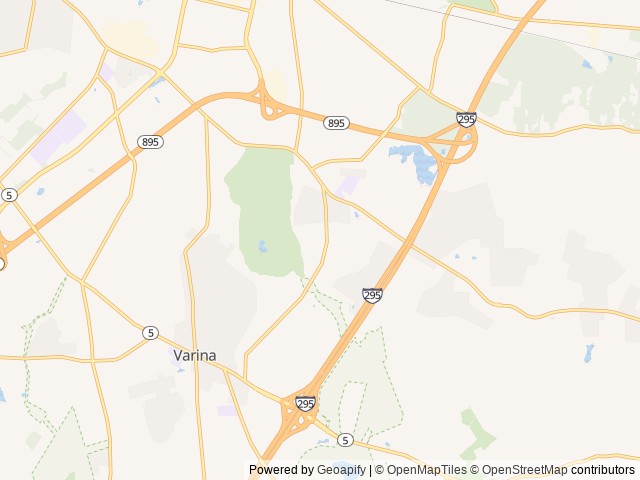 Map for 2018 Forest River RV Rockwood Signature 8326bhs near Richmond, VA
