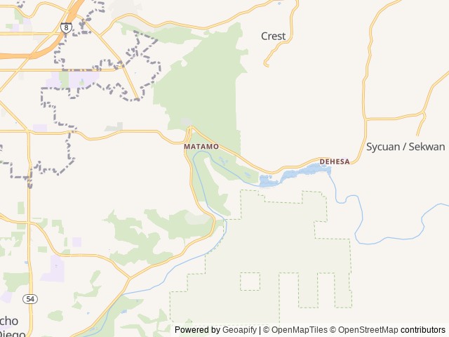 Map for 2019 Dutchmen RV Aspen Trail 2390RKSWE near El Cajon, CA