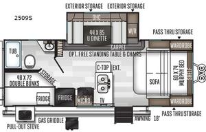 2020 Forest River RV Rockwood Mini Lite 2509S