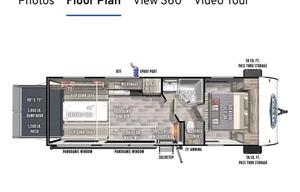 2026 Toy Hauler - Forest River RV Salem FSX 260RTK
