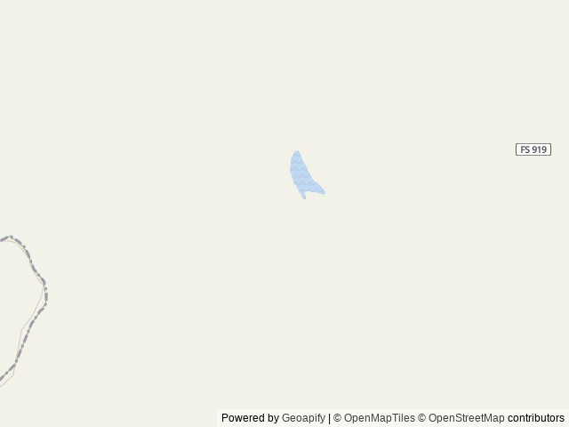 Map of Bloody Dick Cabin location at Dillon, MT, United States
