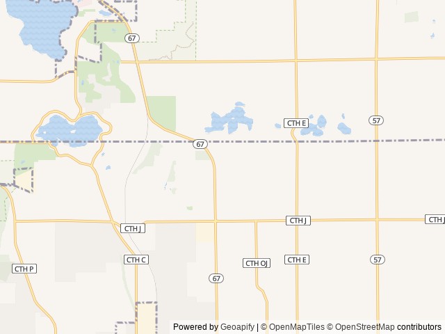 Map of Plymouth Rock Camping Resort location at Plymouth, WI, United States
