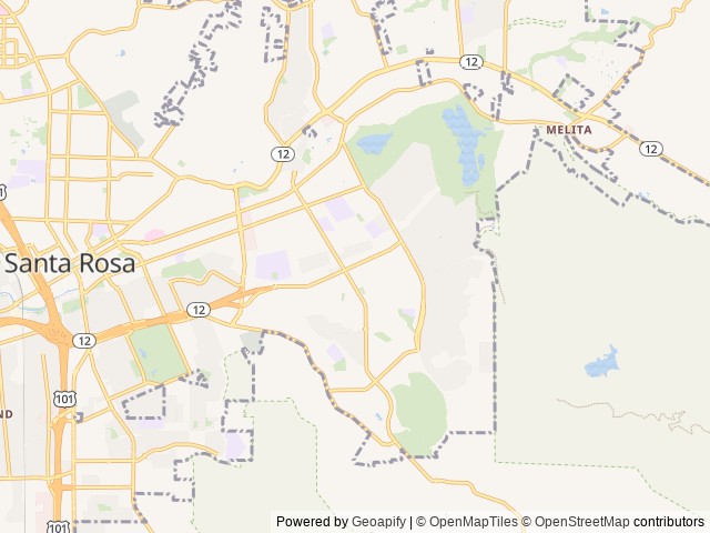 Map for 2017 Mercedes Benz Jayco Melbourne 24K near Santa Rosa, CA