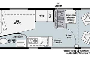 Self‑Contained Travato 59G — Sleeps 2, Seats 4