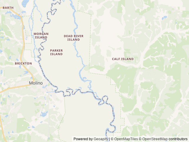 Map of Webb Landing location at Pace, FL, United States