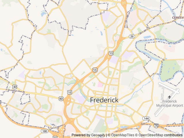 Map for Obi's RV near Frederick, VA