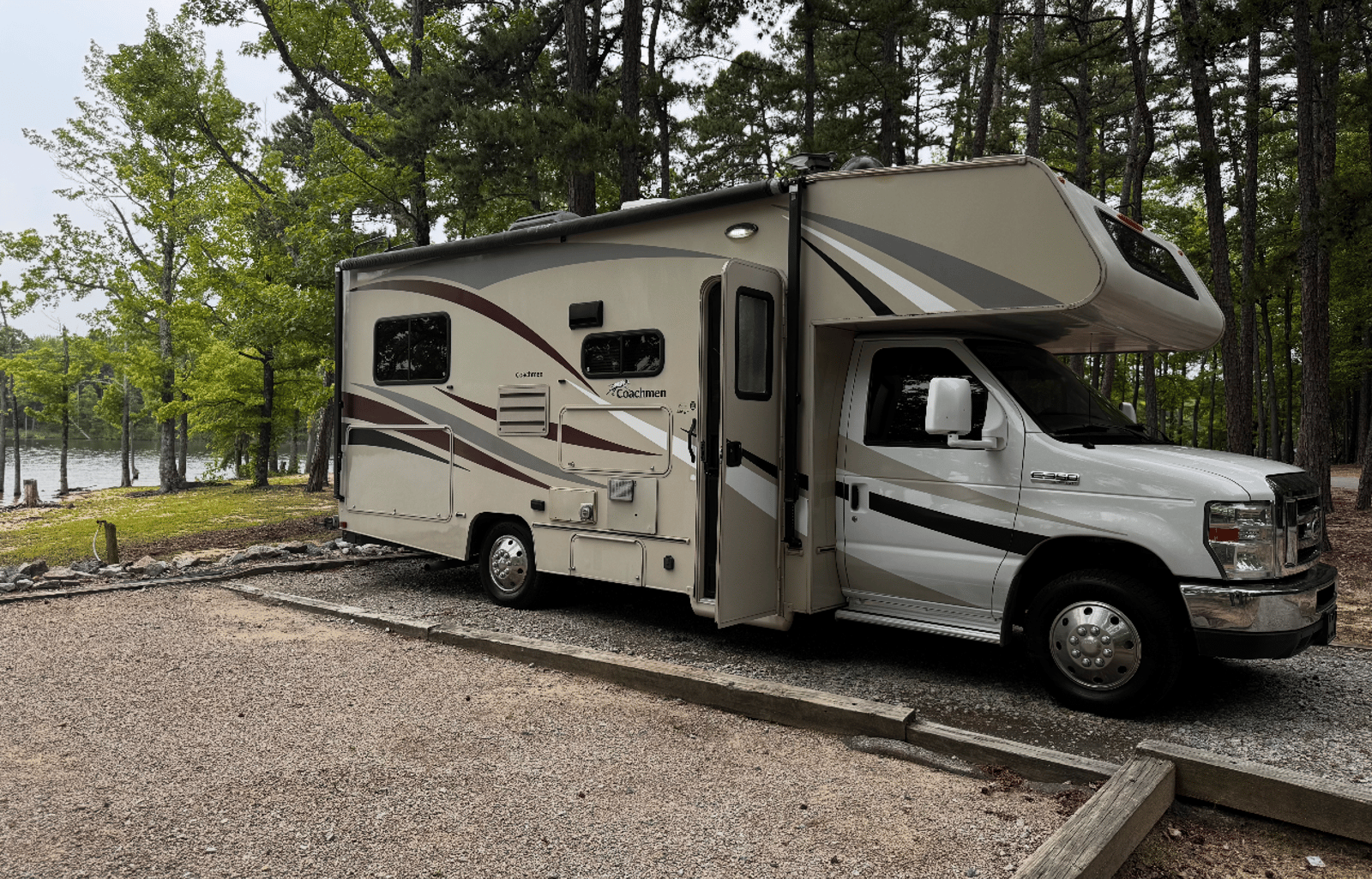 Adventure-Ready Coachmen 220QB w inflatable Kayaks