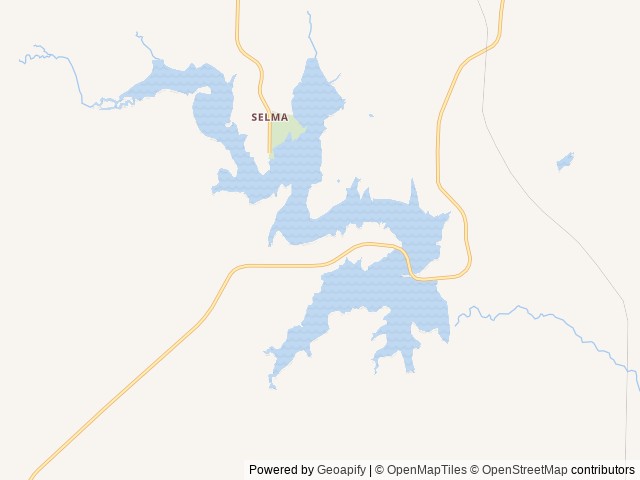 Map of Blue Chair Bowie location at Bowie, TX, United States