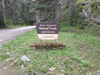 Honeysuckle Entrance Sign