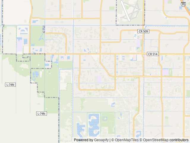 Map for 2015 Coachmen RV Leprechaun 317SA Ford 450 near Palm Bay, FL