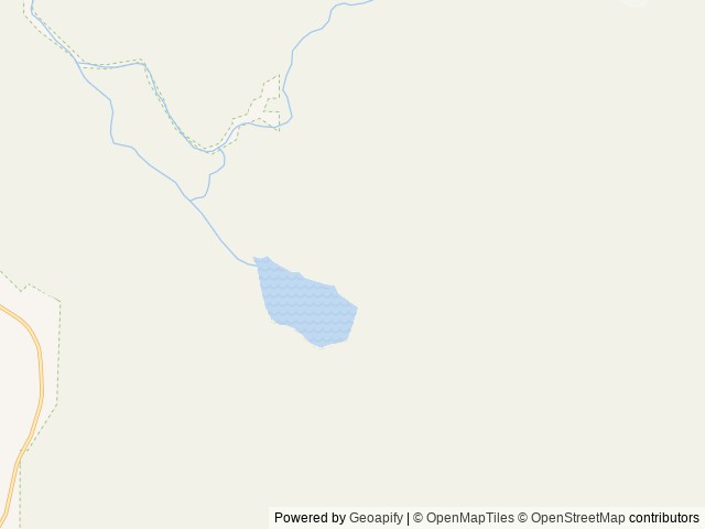 Map of Windfall Lake Cabin location at Juneau, AK, United States