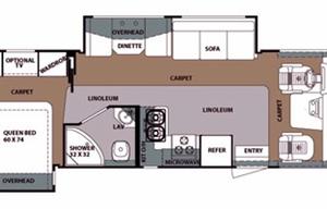 2012 Forest River RV Georgetown 280DS RV rental photo 2