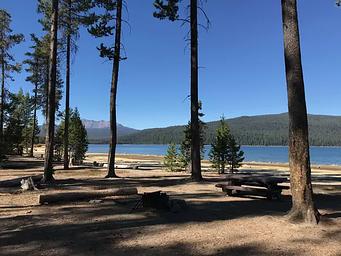 Crescent Lake from Contorta Flat Campground